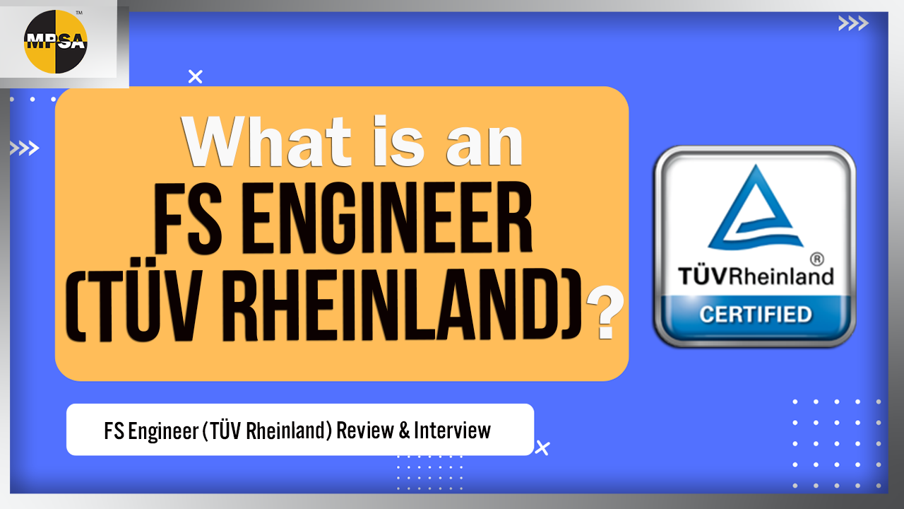 What is a FS Engineer (TÜV Rheinland)?